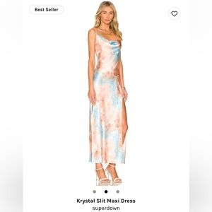 Selling this dress from revolve only worn once to a wedding!